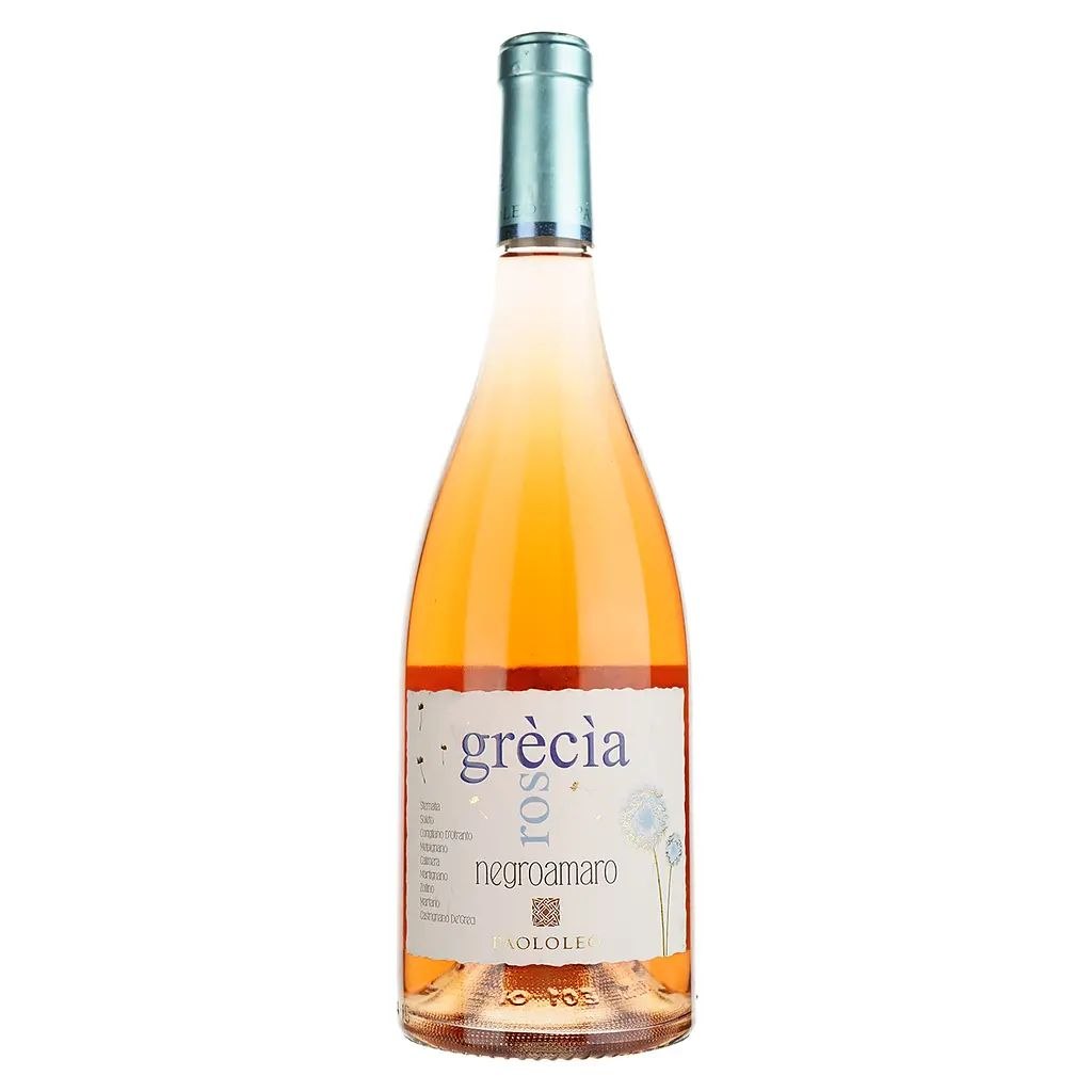 Paololeo Grecia Rosе di Negroamaro сухе рожеве 12.5% 150мл